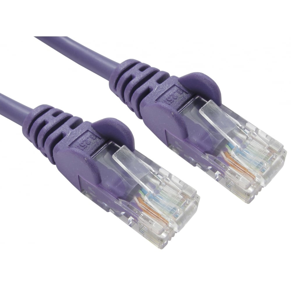 Cables Direct 20m Economy 10/100 Networking Cable - Violet
