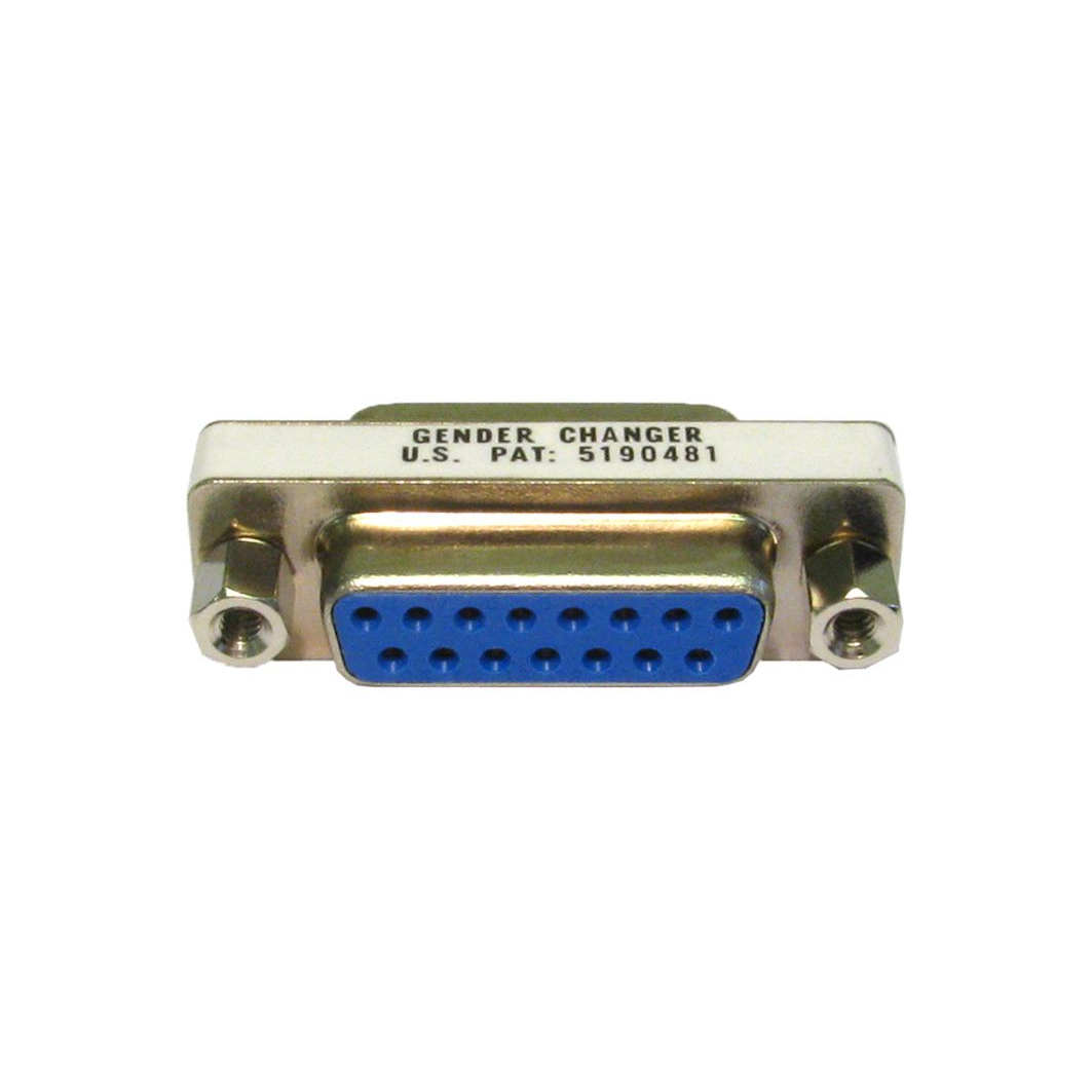 Cables Direct AD-112 Cable Gender Changers - Stainless steel