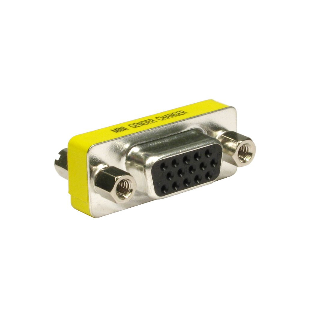 Cables Direct AD-122 Cable Gender Changers - Stainless steel