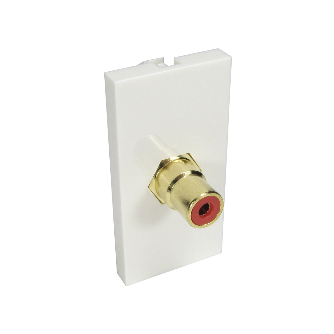 Cables Direct AV-MOD1RCARD Socket-Outlets - White