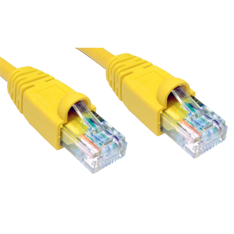 Cables Direct Cat5e Networking Cables - Yellow