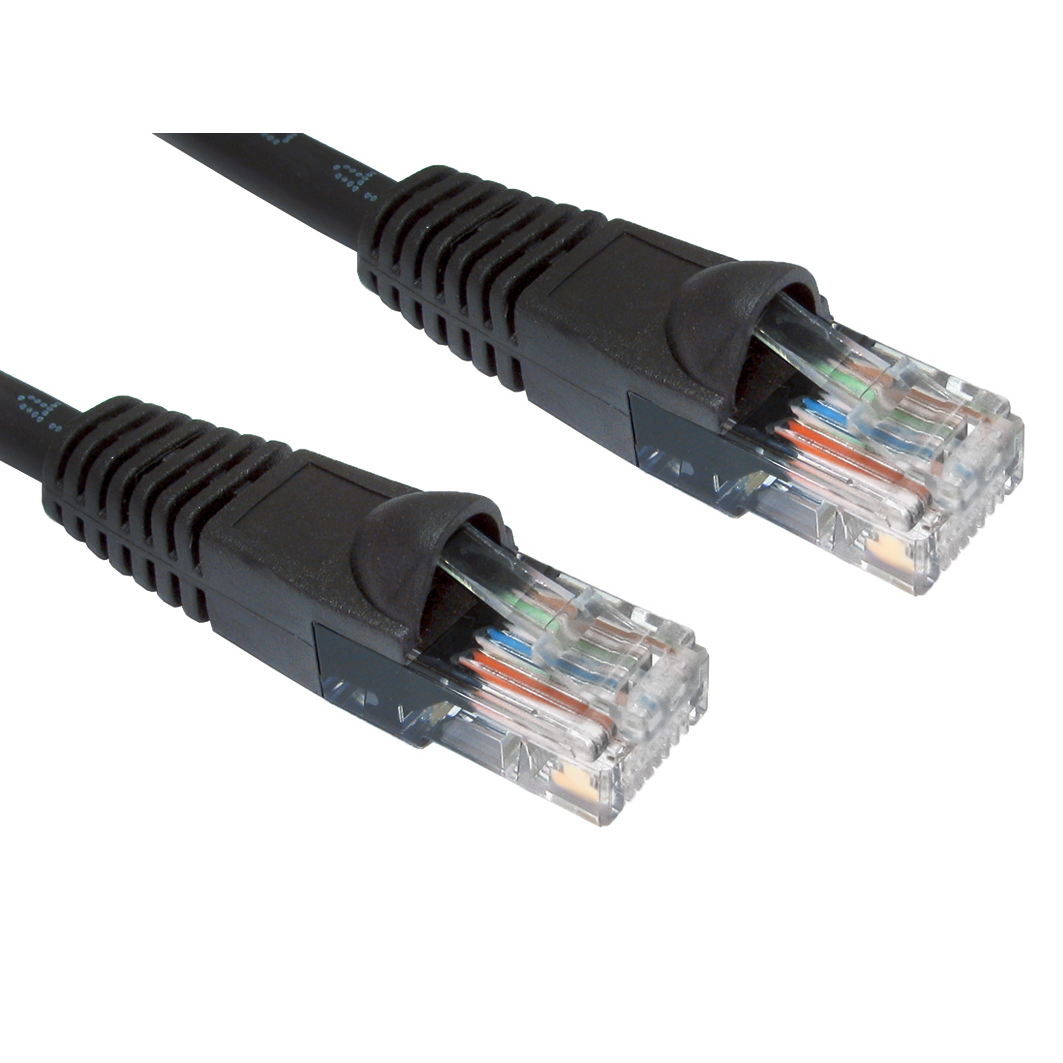Cables Direct Cat5e Networking Cables - Black