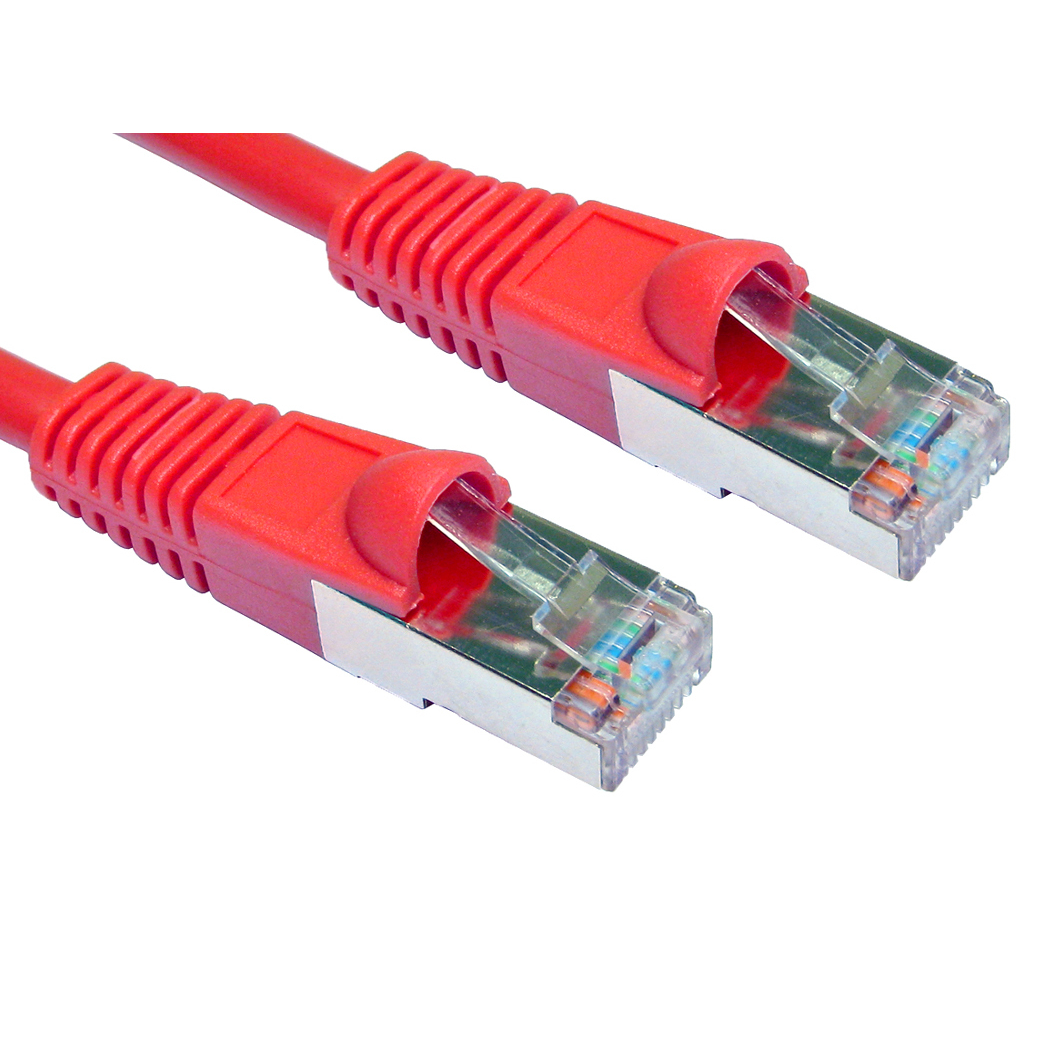 Cables Direct B5ST-302R Networking Cables - Red