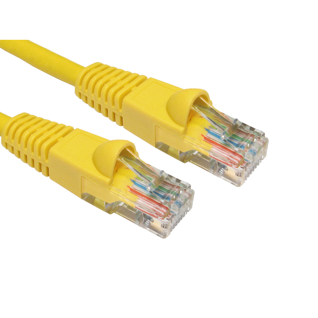 Cables Direct Cat6 Networking Cables - Yellow