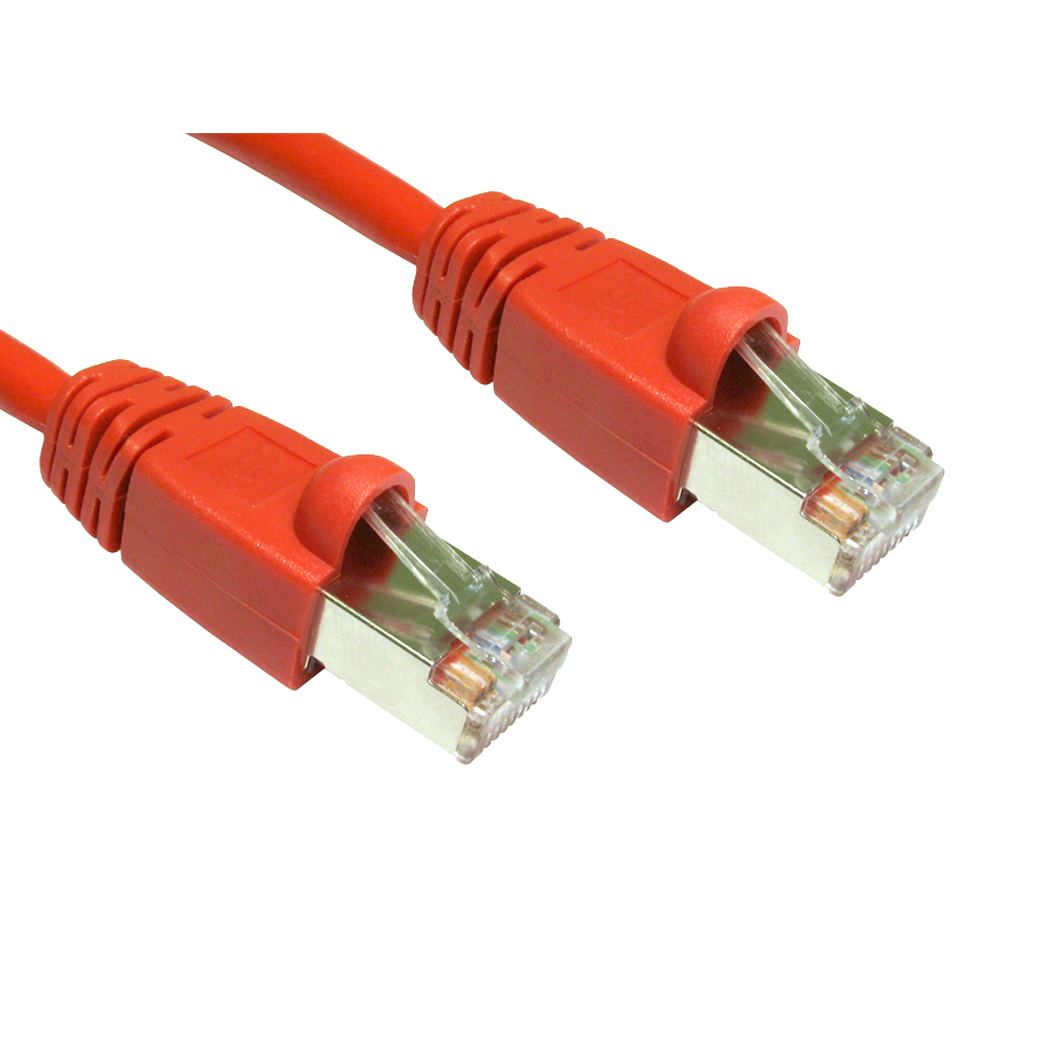 Cables Direct B6ST-700R Networking Cables - Red