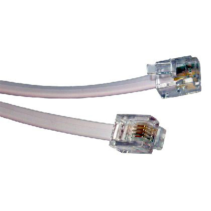 Cables Direct RJ11 Telephone Cables - Grey