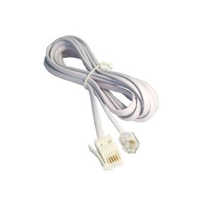 Cables Direct RJ11 Telephone Cables - White