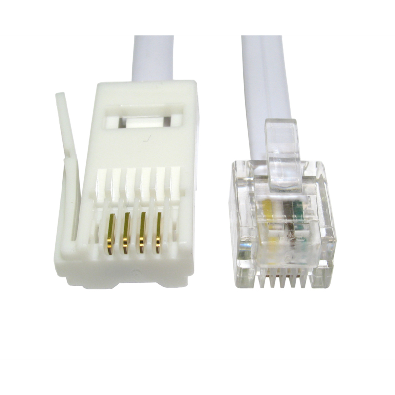 Cables Direct RJ11 Telephone Cables - White