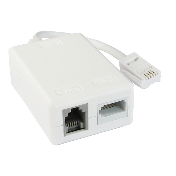 Cables Direct BT-820 Telephone Splitters - White