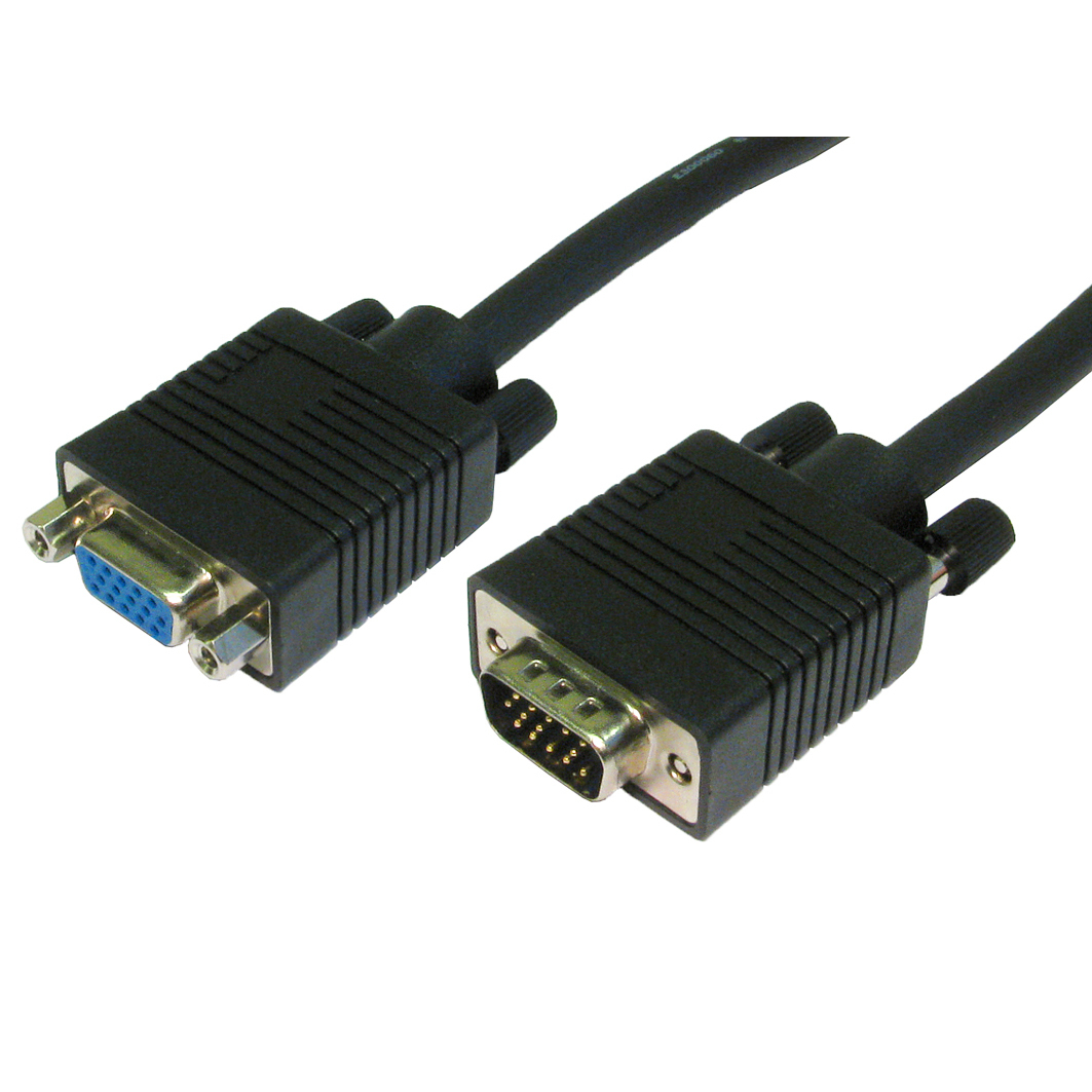 Cables Direct CDEX-243K VGA Cables - Black