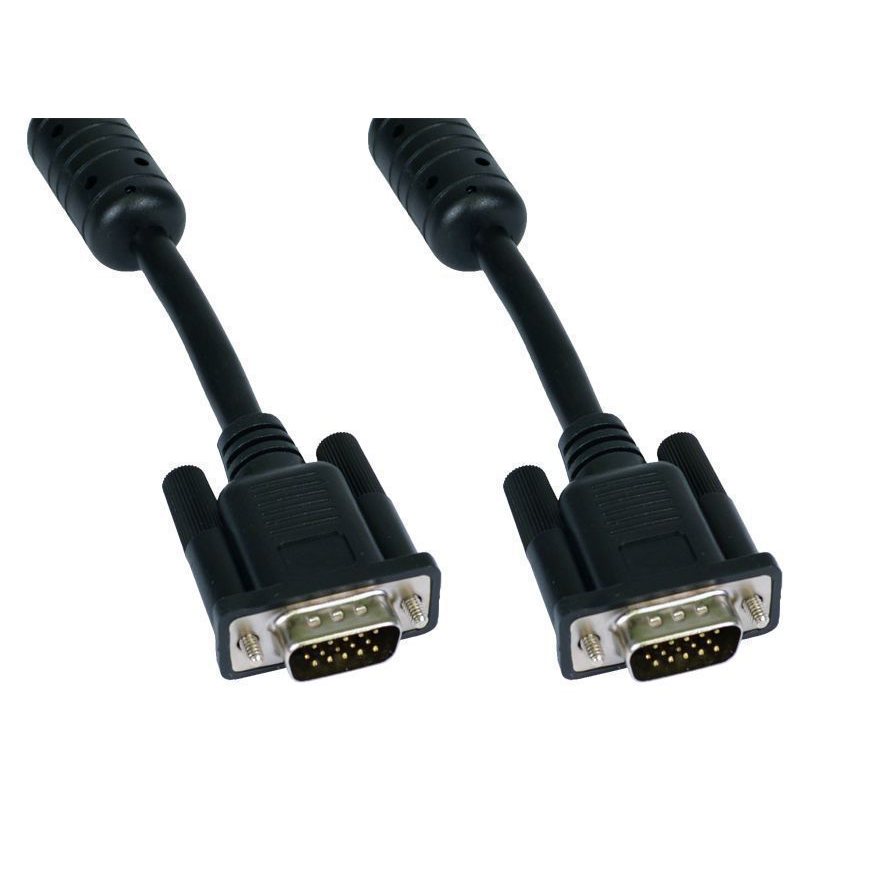 Cables Direct 25m SVGA VGA cable VGA (D-Sub) Black