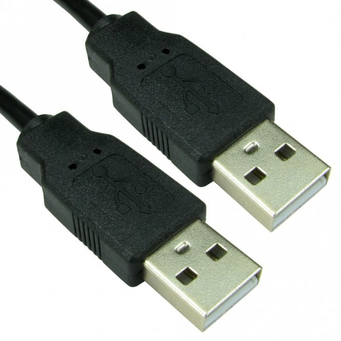 Cables Direct 1m USB 2.0 A, M - F USB cable USB A Black