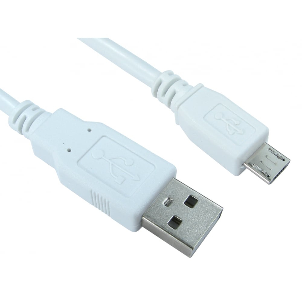 Cables Direct CDL-160WHT-1M USB Cables - White
