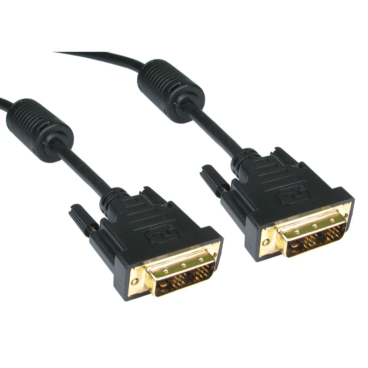Cables Direct CDL-DV06-5M DVI Cables - Black