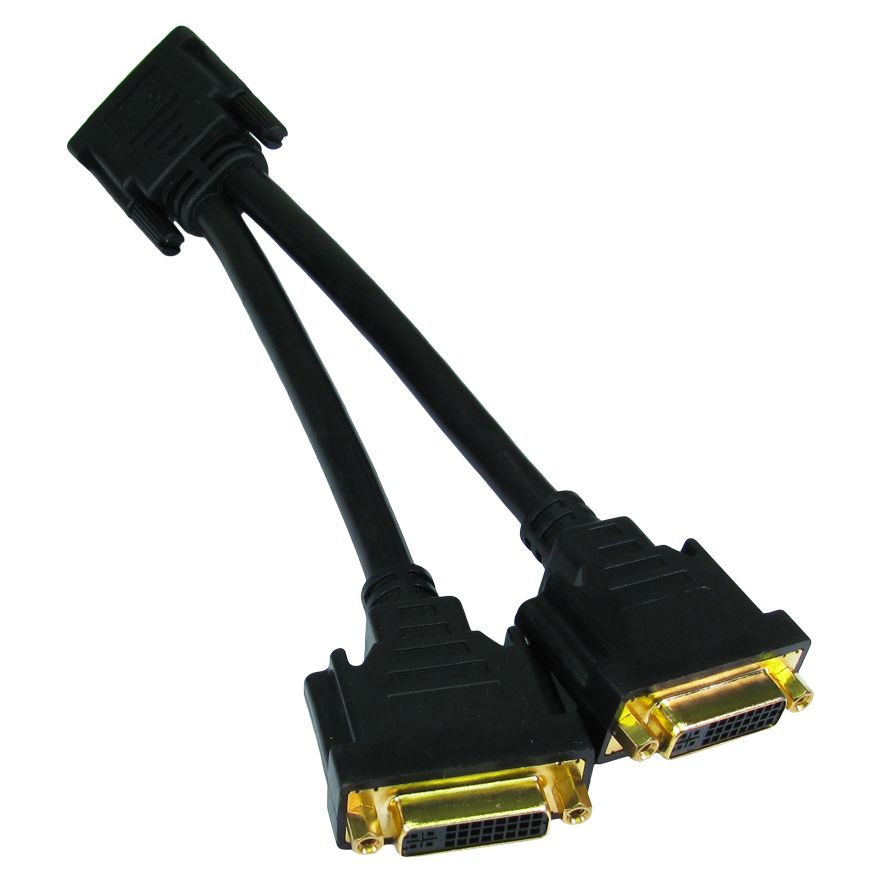 Cables Direct CDL-DV188 Cable Splitters or Combiners - Black