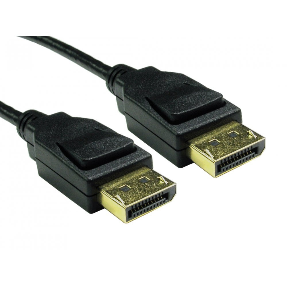 Cables Direct CDLDP8K-01MK DisplayPort Cables - Black