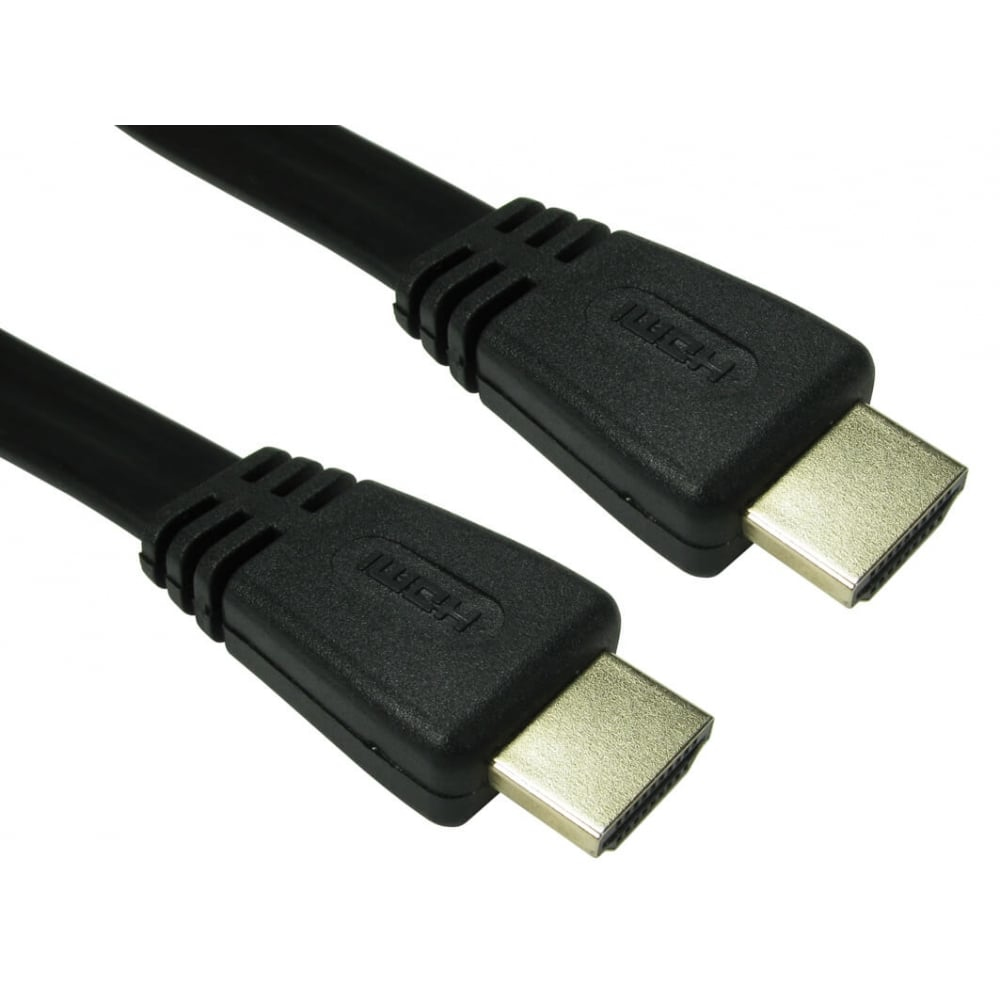 Cables Direct CDLHDFLAT-15K HDMI Cables - Black