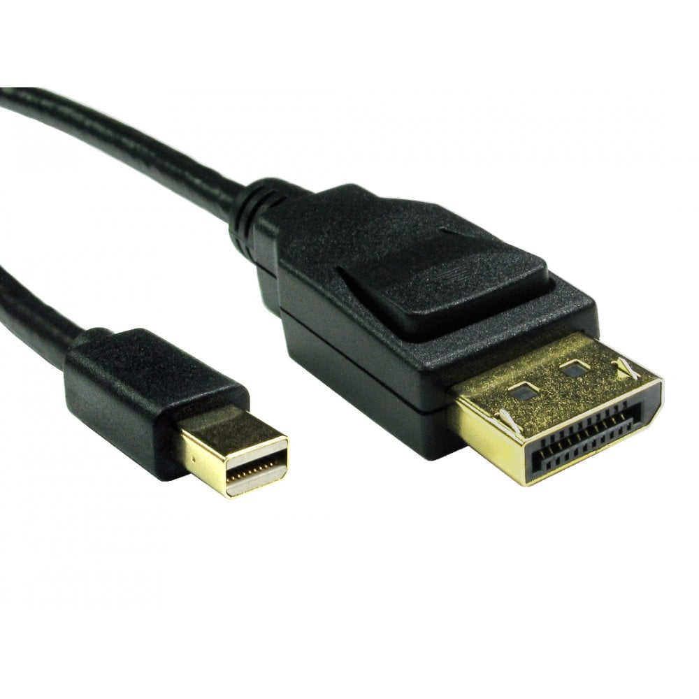 Cables Direct CDLMDP8K-02MK DisplayPort Cables - Black