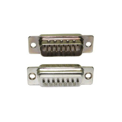 Cables Direct D15-M Wire Connectors - Nickel