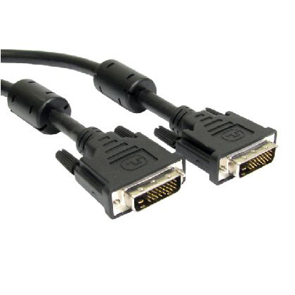 Cables Direct 2m DVI-D DVI cable Black