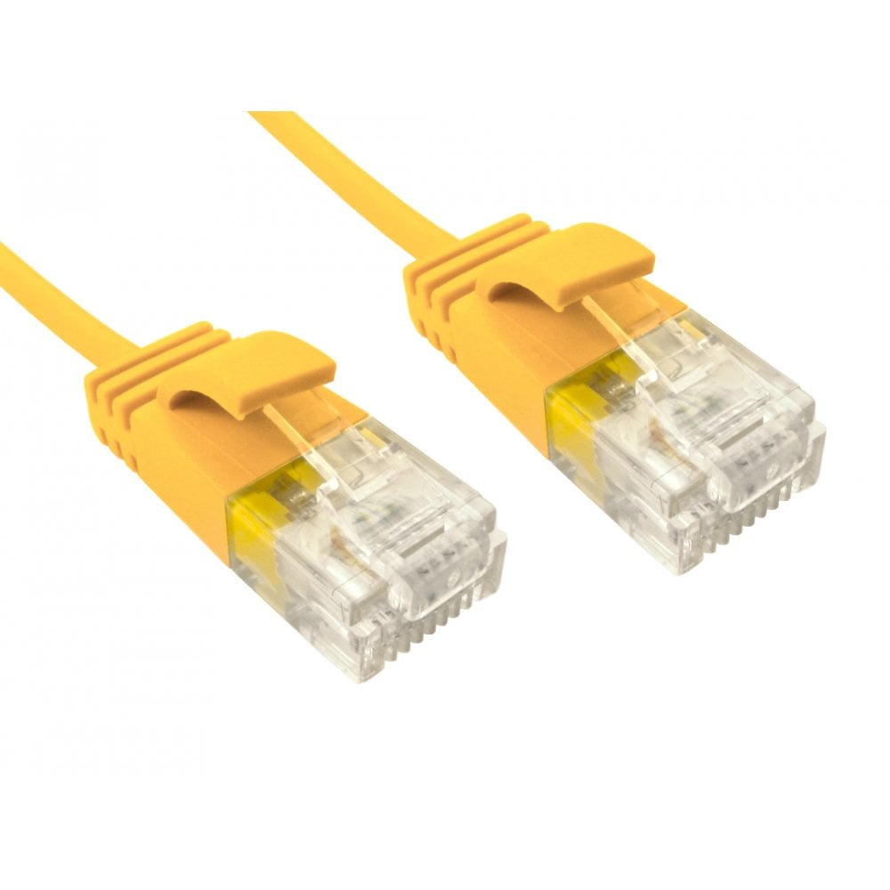 Cables Direct ERSLIM-103Y Networking Cables - Yellow