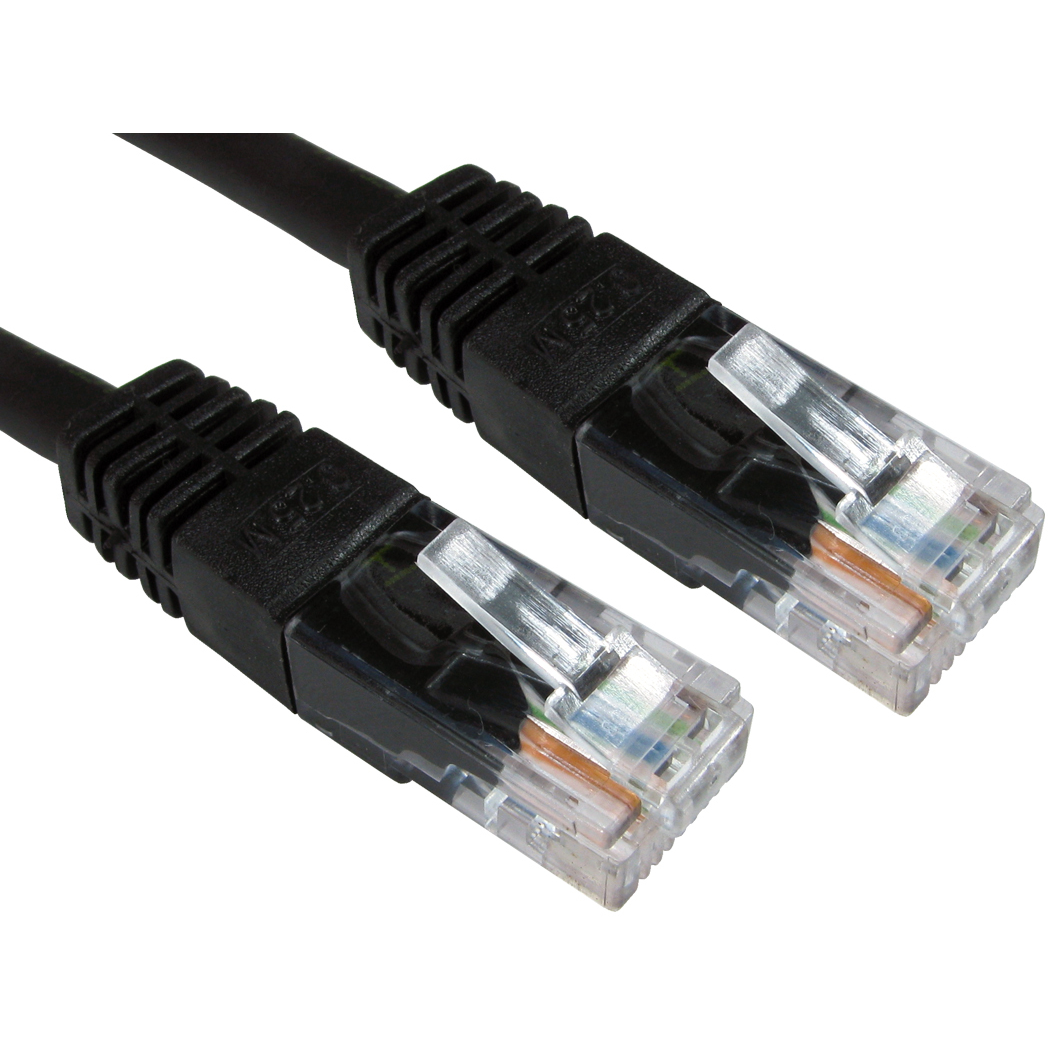 Cables Direct ERT-600K Networking Cables - Black