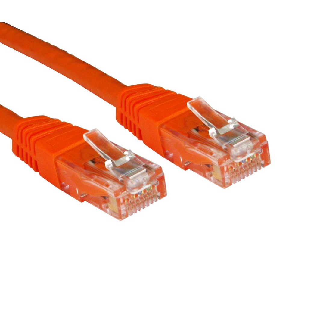 Cables Direct Cat6 Networking Cables - Orange