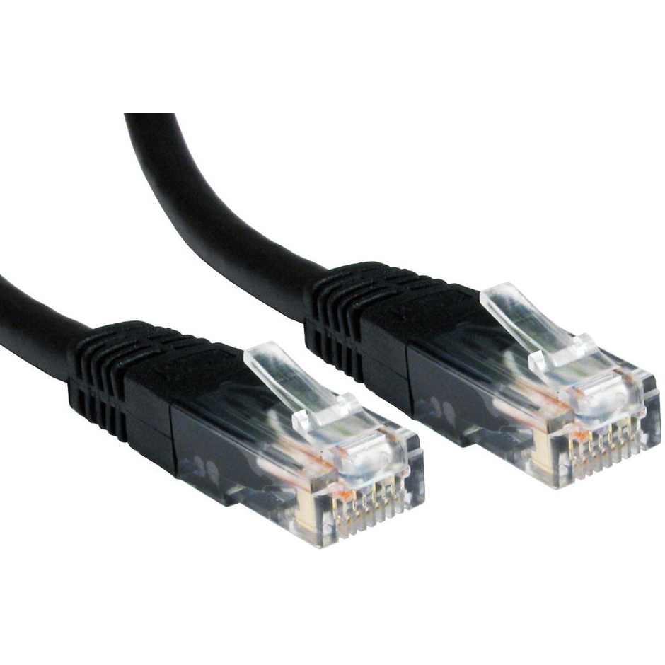 Cables Direct Cat6 Networking Cables - Black