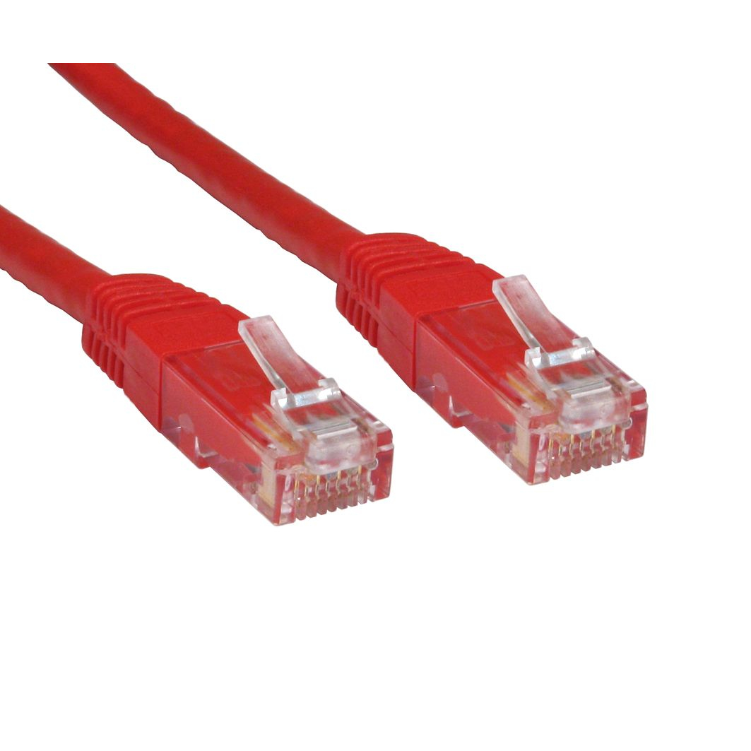 Cables Direct ERT-610R Networking Cables - Red