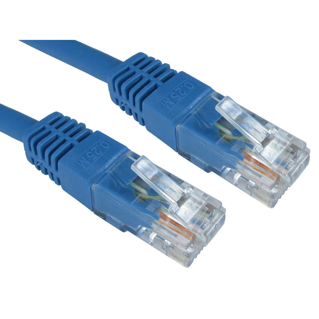 Cables Direct Cat6 Networking Cables - Blue