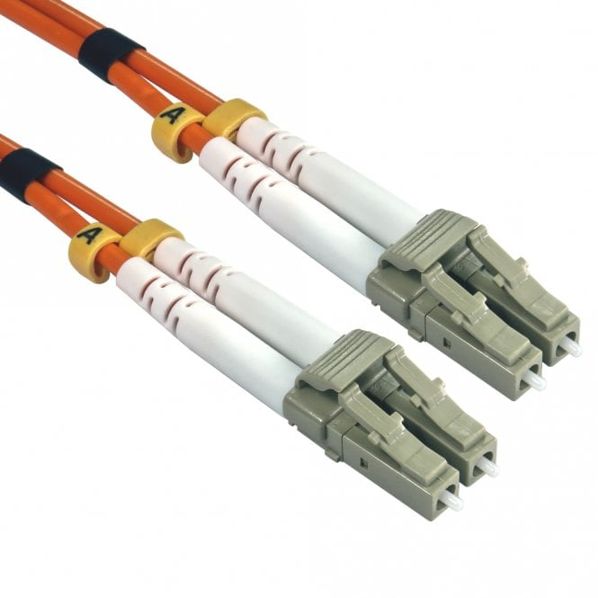 Cables Direct 5m OM2 Fibre Optic Cable LC - LC (Multi-Mode)