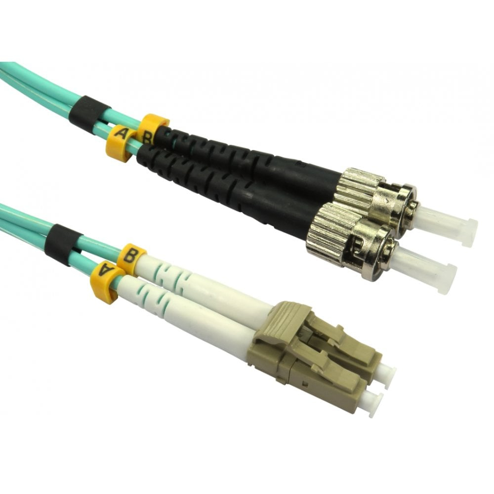 Cables Direct 3m OM3 Fibre Optic Cable LC-ST (Multi-Mode)