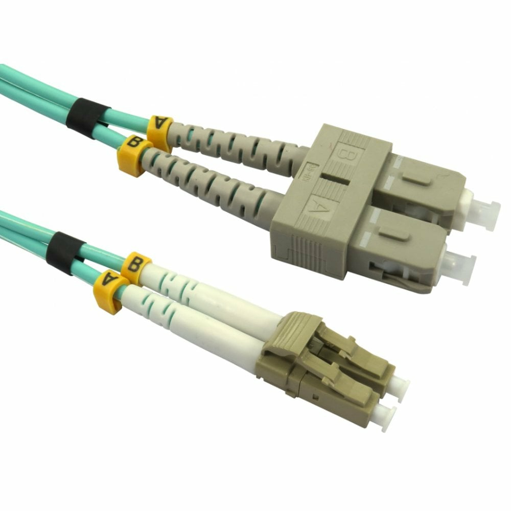 Cables Direct CDL 2m OM4 Fibre Optic Cable LC-SC