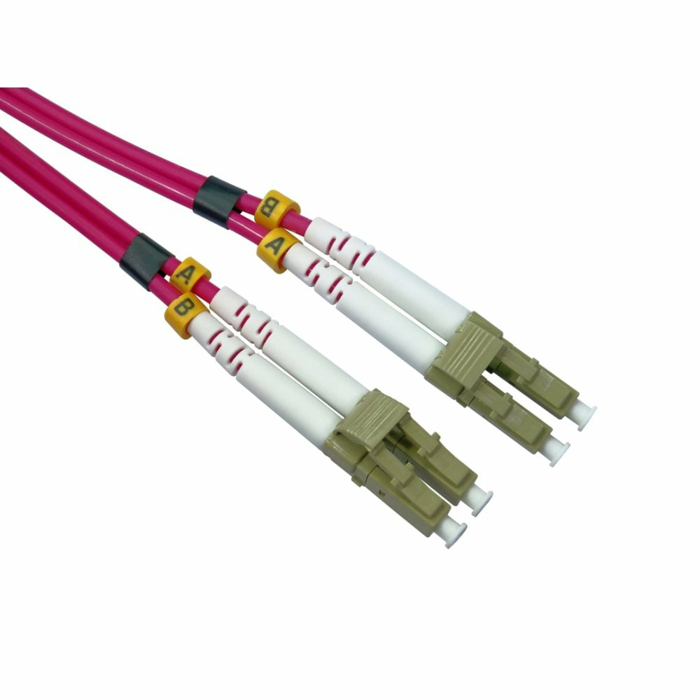 Cables Direct FB4MLCLC010EVD Fibre Optic Cables - Violet