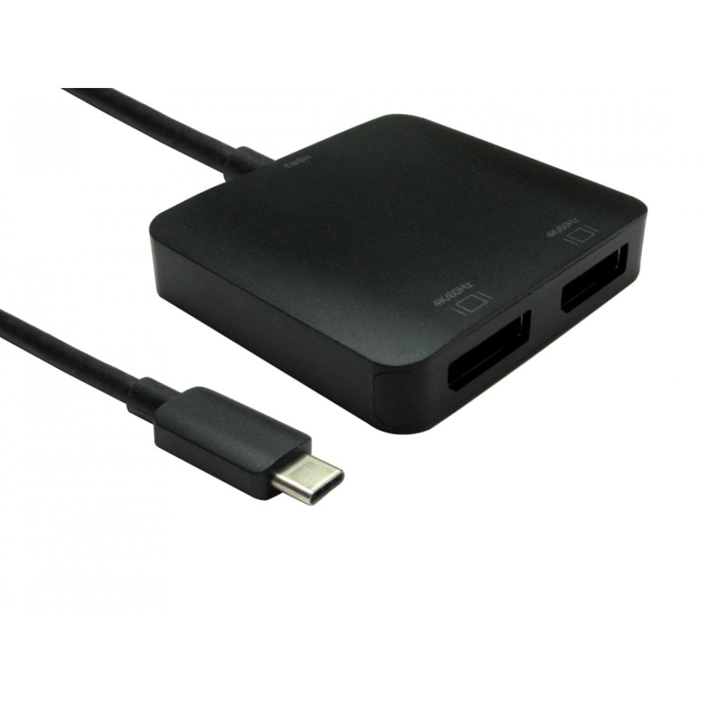 Cables Direct NLUSB3C-DPMST USB Graphics Adapters - Black
