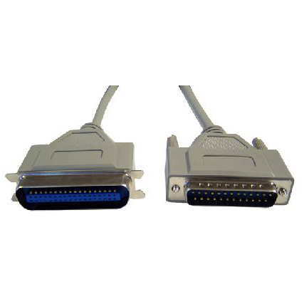 Cables Direct PC-105 Parallel Cables - Grey