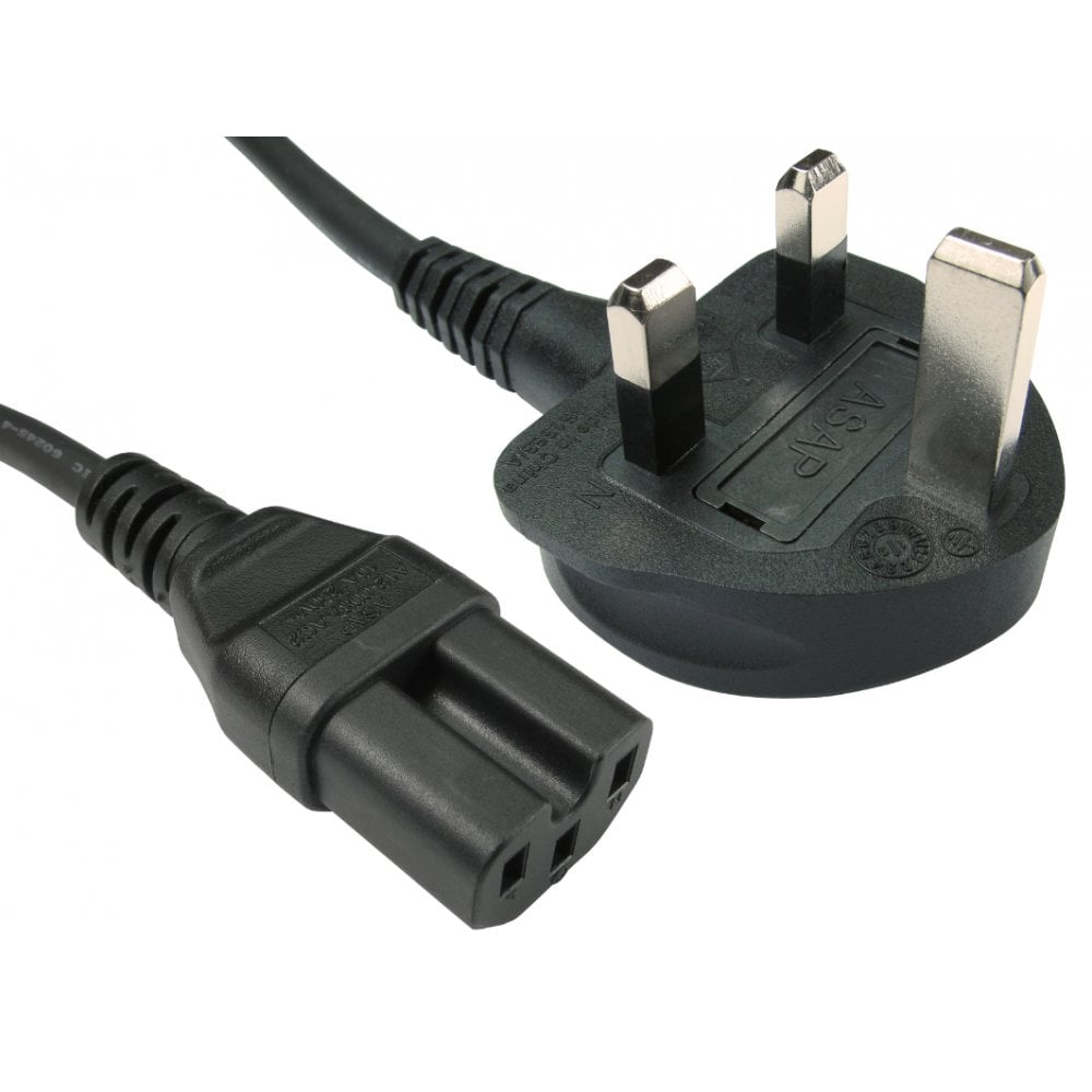 Cables Direct RB-252WH Power Cables - Black