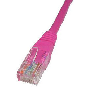 Cables Direct CAT5e Networking Cables - Pink