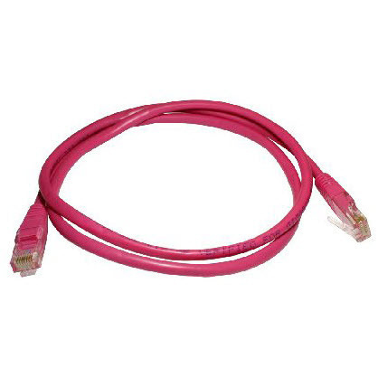 Cables Direct CAT5e Networking Cables - Pink