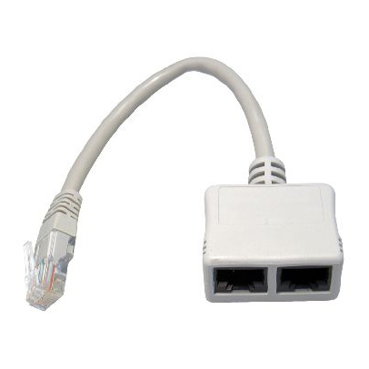 Cables Direct RJ-ECON network splitter White