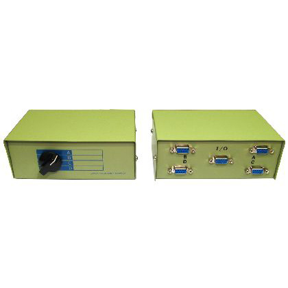 Cables Direct SB-344 Serial Switch Boxes - Lime