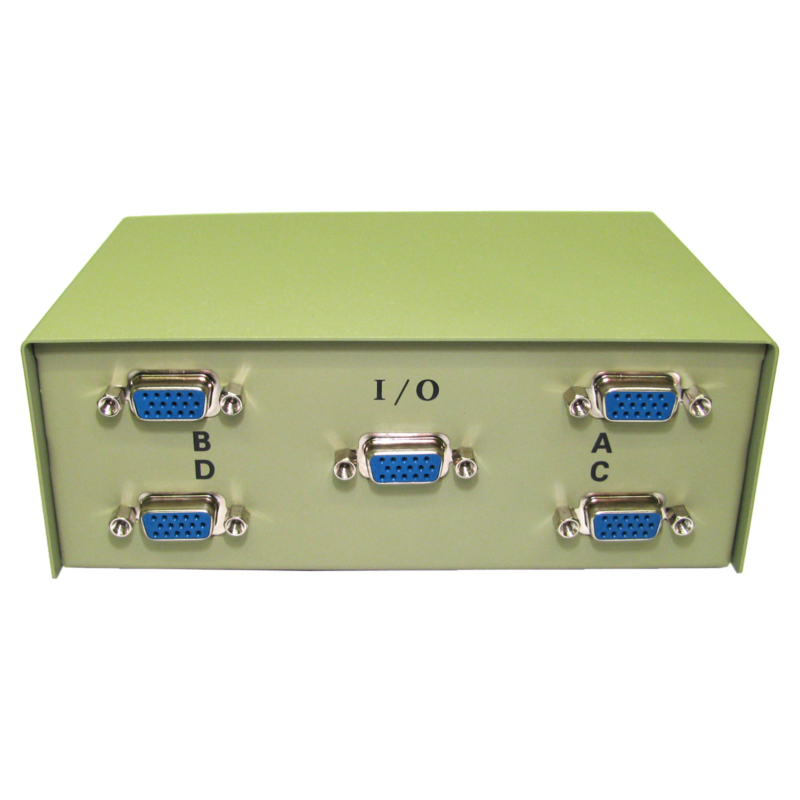 Cables Direct SB-474 Serial Switch Boxes - Grey