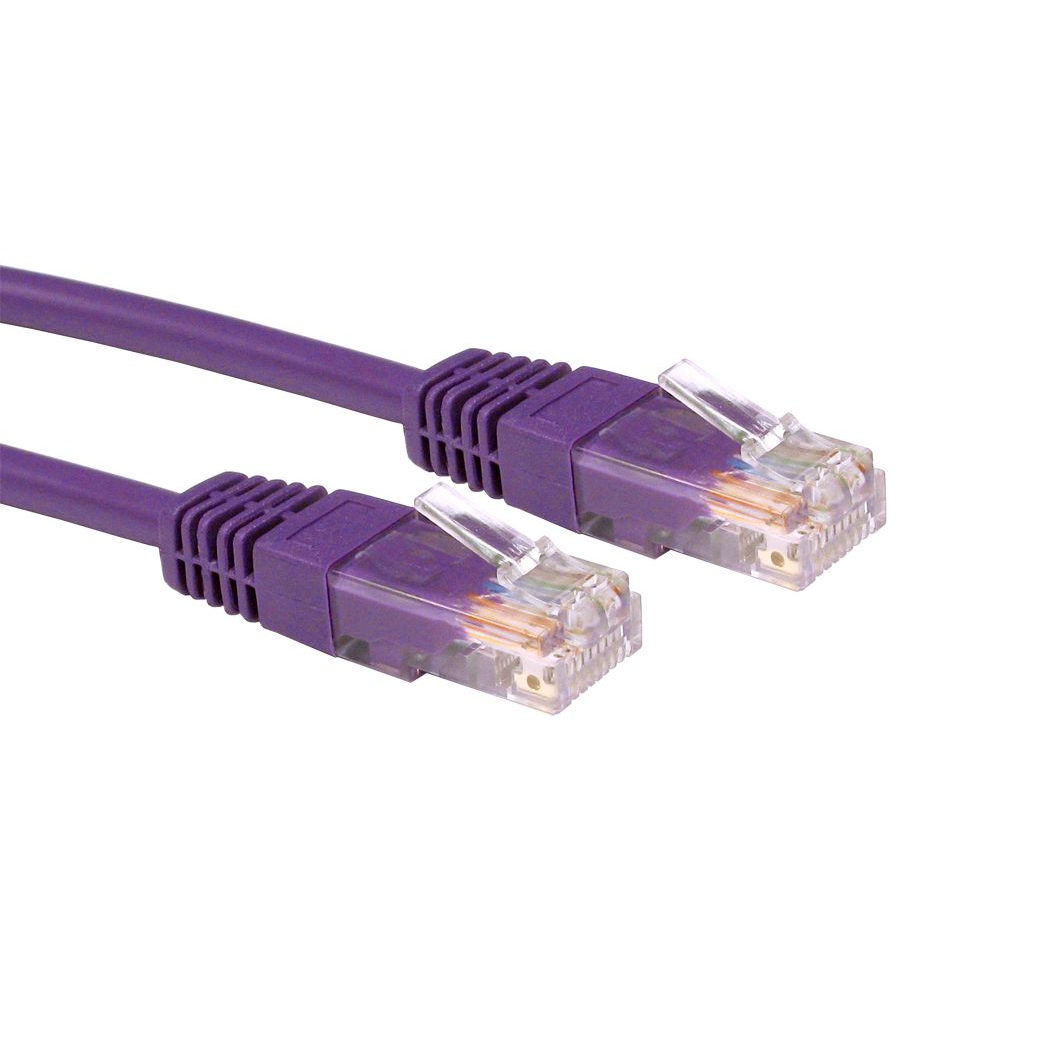 Cables Direct URT-600V Networking Cables - Violet