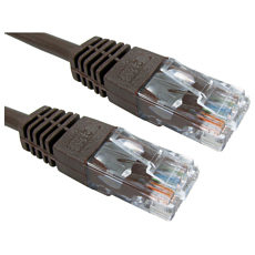 Cables Direct URT-601 Networking Cables - Brown