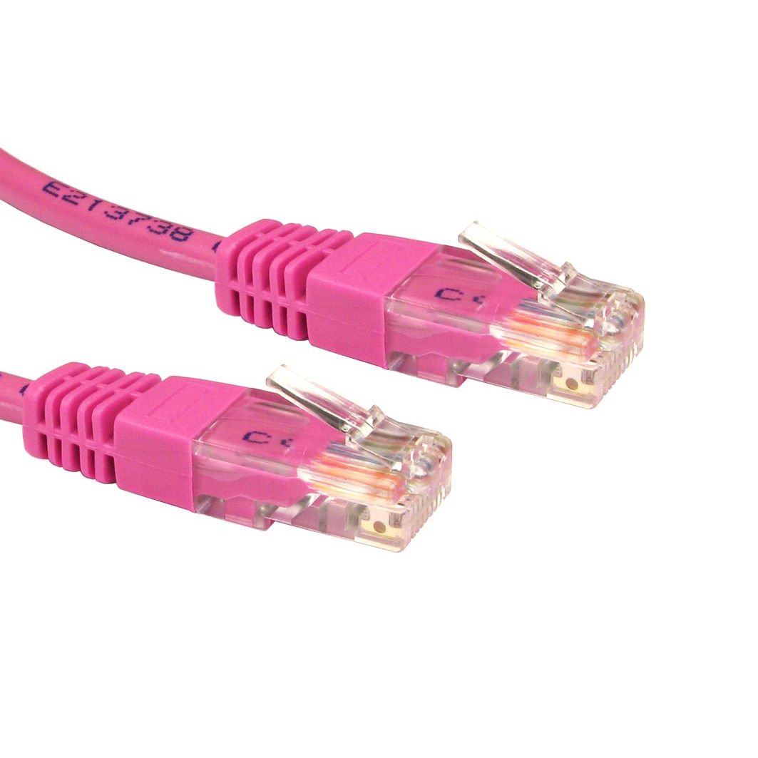 Cables Direct URT-602P Networking Cables - Pink