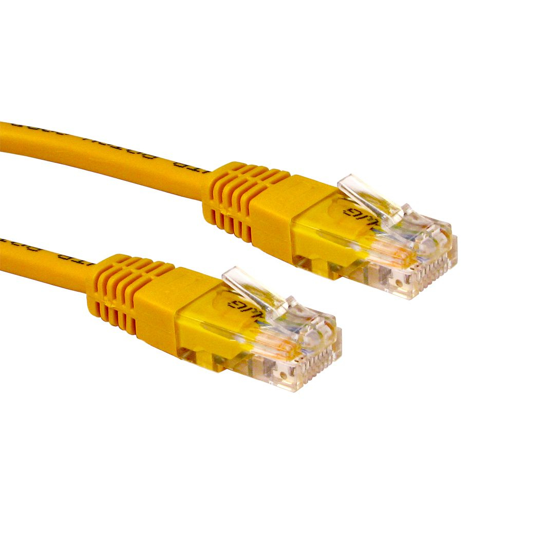Cables Direct Cat5e Networking Cables - Yellow