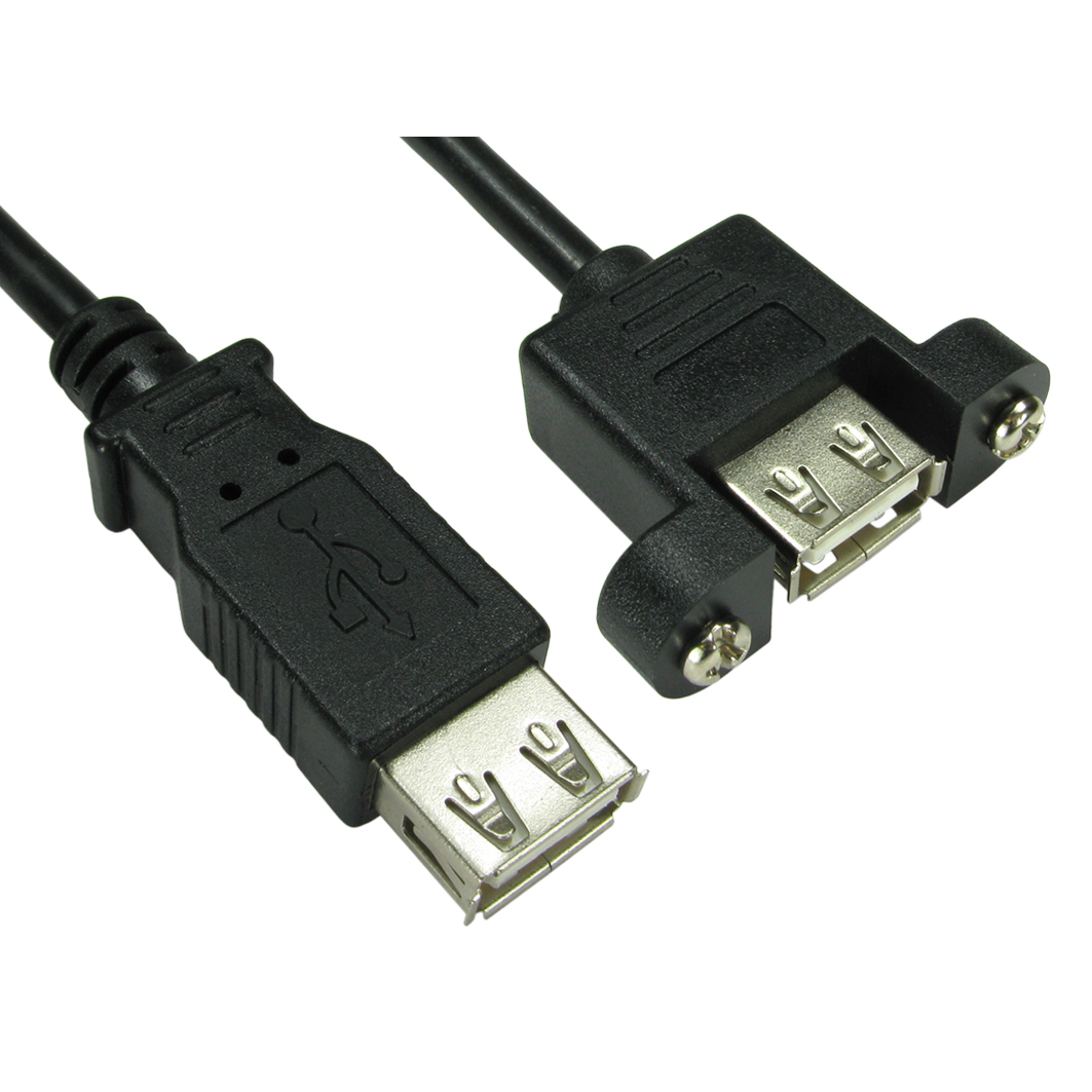 Cables Direct USB 3.0 A 17.5 cm USB cable 0.175 m USB 2.0 USB A Black