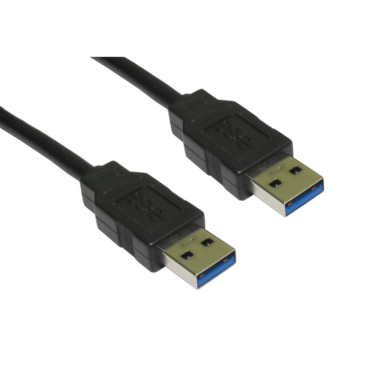 Cables Direct USB 3.0 A 2m USB cable USB 3.2 Gen 1 (3.1 Gen 1) USB A Black