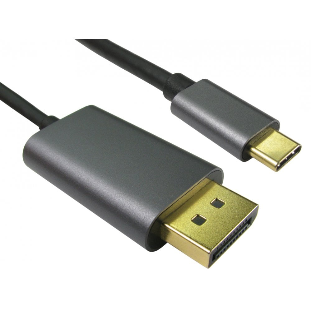 Cables Direct USB3C-8KDP-1M Video Cable Adapters - Black