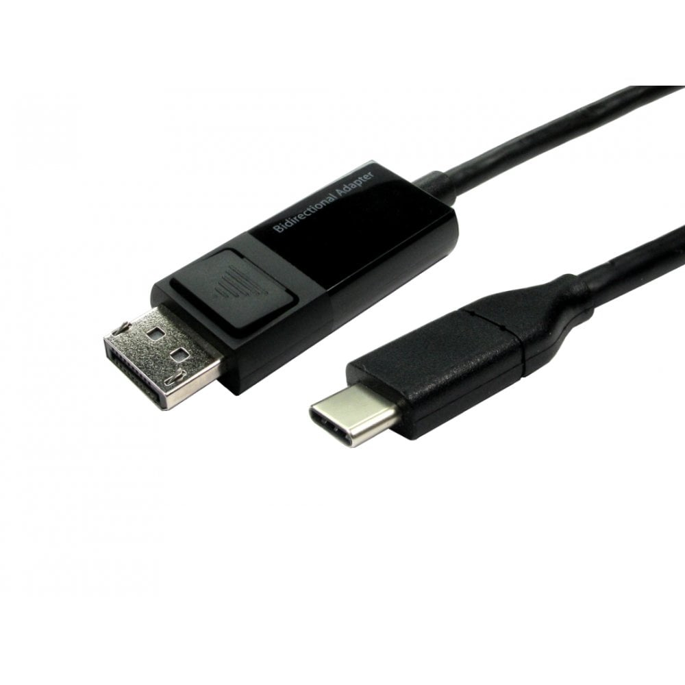 Cables Direct USB3C-DP-BD02 Video Cable Adapters - Black